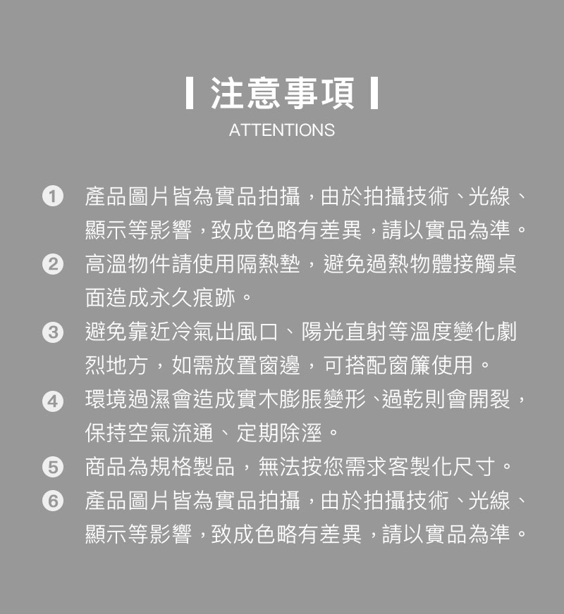 注意事項